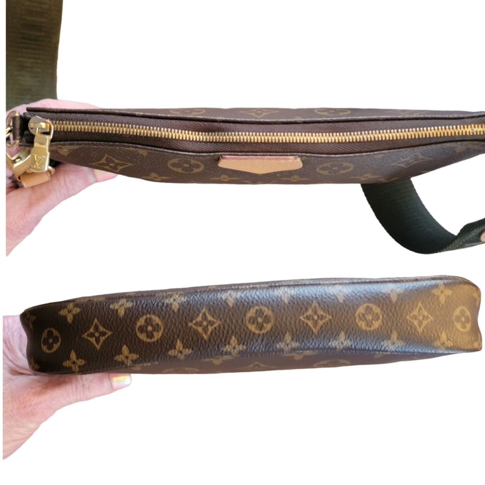 š„SOLD š„LOUIS VUITTON | MULTI POCHETTE ACCESSORIES BROWN MONOGRAM CROSSBODY BAG - Picture 11 of 16